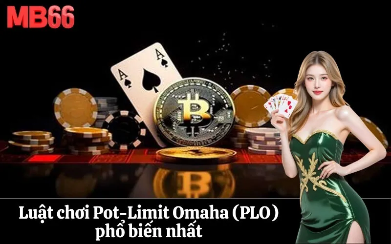 Luật chơi Pot-Limit Omaha (PLO) phổ biến nhất
